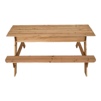 Sand & Water Wooden Picnic Table