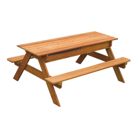 Sand & Water Wooden Picnic Table