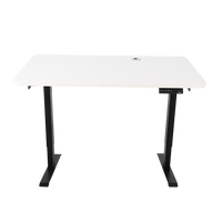 Office Home Computer Desk Table Top with Cable Hole