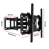 TV Bracket Wall Mount 32-70in Full Motion Swivel LCD LED