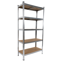 2 x 1.8M Garage Shelving Warehouse Rack Storage Shelves Pallet Racking