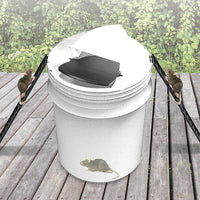 2 x Flip N Slide Bucket Lid Mouse Rat Trap Automatic Reusable