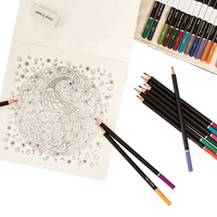 Coloured Pencils Colouring Artist Sketching Drawing for Kids Adults
