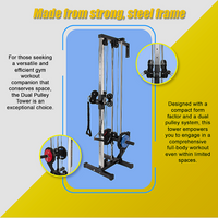 Wall Mounted Dual Pulley Tower