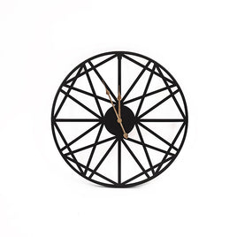 Large Metal Outdoor Wall Clock – Weather-Resistant for Garden and Home Decor