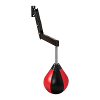 Speed Bag Punching Boxing Bag Wall Mount Reflex Training