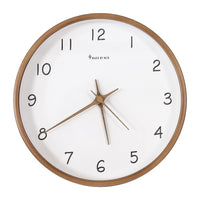 10" Clock Wooden Modern Wall Art