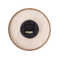 10" Clock Wooden Modern Wall Art
