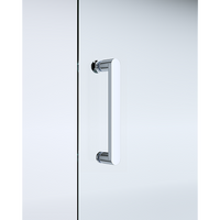 Adjustable 1200x1200mm Double Sliding Door Glass Shower Screen in Chrome