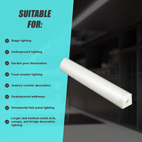 10 x 1M V-Style Aluminium LED Strip Light Channels for Cabinet Lighting