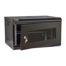 19" 6U Wall Mount Network DVR NVR Data Cabinet Enclosure