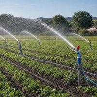 Sprinkler Irrigation Spray Large 360 Degree Adjustable Impact Area Water