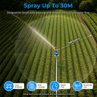 Sprinkler Irrigation Spray Large 360 Degree Adjustable Impact Area Water