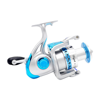 High Speed Saltwater Metal Spinning Fishing Reel Large Sea Fishing Reels