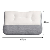 Cervical Ergonomic Pillow Soy Bean Contour Orthopedic Bed Neck Pain Washable