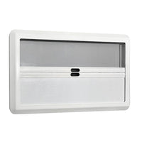 RV Caravan Camper Van Hinged Push Out Window Motorhome Exit Window 900mm x 500mm