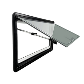 RV Caravan Camper Van Hinged Push Out Window Motorhome Exit Window 900mm x 500mm