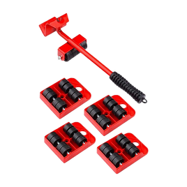 4 X All-purpose Dolly Plastic Heavy Duty Furniture Mover Slider Set