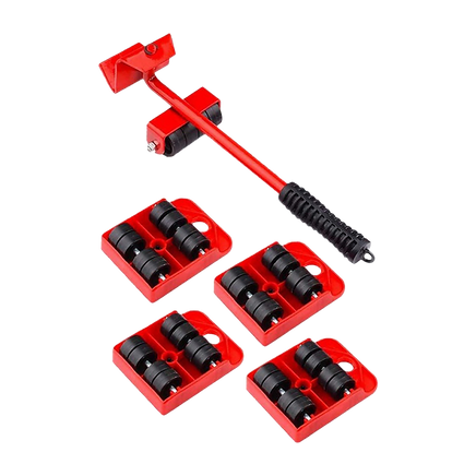 4 X All-purpose Dolly Plastic Heavy Duty Furniture Mover Slider Set
