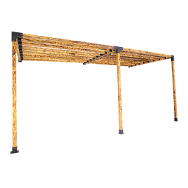 Roof Pergola Gazebo Shed Matte Black Steel Brackets DIY Kits