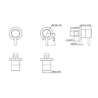 Bathroom Shower Bath Hot and Cold Mixer WATERMARK Certified in Chrome