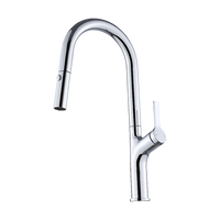 Kitchen Laundry Bathroom Basin Sink Pull Out Mixer Tap Faucet in Chrome