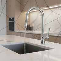 Kitchen Laundry Bathroom Basin Sink Pull Out Mixer Tap Faucet in Chrome