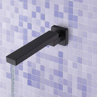 Bath In Wall Swivel Spout in Matte Black
