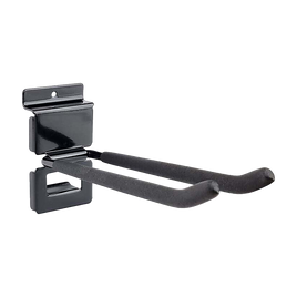 Garage Slatwall Retail Store Display Wall Mount Storage Double Hooks