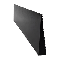 Cuttable Threshold Ramp Rubber Wheelchair Ramp Solid 4 cm Rise 90 cm Wide