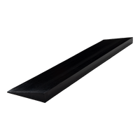 Cuttable Threshold Ramp Rubber Wheelchair Ramp Solid 4 cm Rise 90 cm Wide