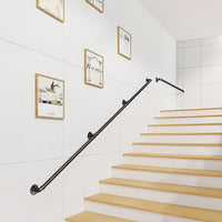 1m Handrail Stair Rail Grab Balustrade Staircase Banister + Installation Kit