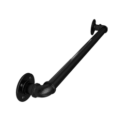 1m Handrail Stair Rail Grab Balustrade Staircase Banister + Installation Kit