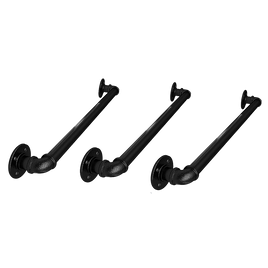 3m Handrail Stair Rail Grab Balustrade Staircase Banister + Installation Kit