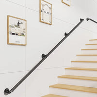 3m Handrail Stair Rail Grab Balustrade Staircase Banister + Installation Kit