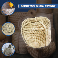 Sisal Rope Natural Jute Hemp Manila Twine Cord 20mm*50m