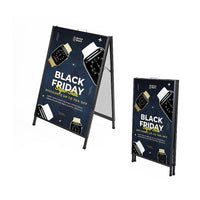 A Frame Sign 60x90cm Sidewalk Plastic Poster Board Outdoor Display