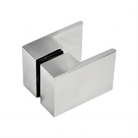 110x120cm Double Door Corner Shower Screen with Channels and SS Hinges - Chrome