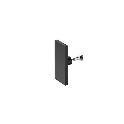 130x90cm Frameless Glass Sliding Corner Shower – With Black Rail and Wall channel for Contemporary Bathrooms