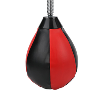 Wall Hanging Boxing Punching Bag Speed Training Stress Relief Kit with Wall Mount Bracket