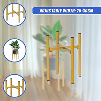 Metal Plant Stand Adjustable Indoor