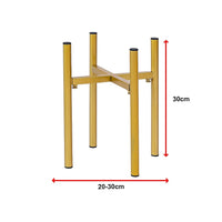 Metal Plant Stand Adjustable Indoor