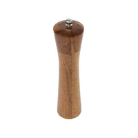 8" Wooden Salt and Pepper Grinder Adjustable Manual Wood Ceramic Core