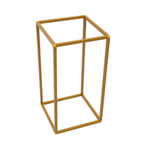 Gold Metal Flower Stand