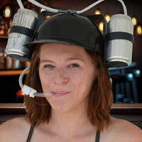 Novelty Drinking Helmet Beer Hat Bucks Hens Soda Holder Party