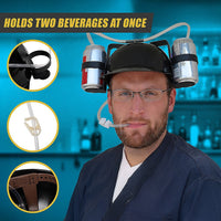 Novelty Drinking Helmet Beer Hat Bucks Hens Soda Holder Party