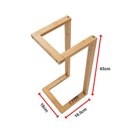 Wall Towel Rack for Rolled Towels Bathroom Storage