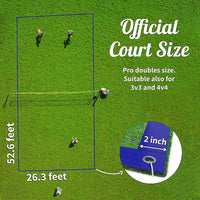 Professional Court Boundary Lines Beach Volleyball Beach Foot Volley Badminton