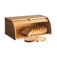 Bamboo Bread Box Kitchen Storage