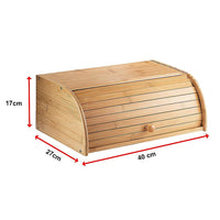 Bamboo Bread Box Kitchen Storage